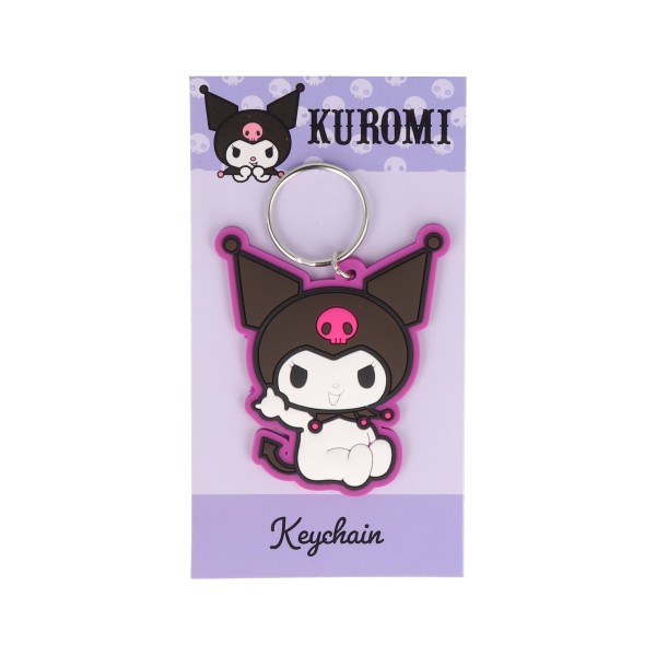 Sanrio Mπρελόκ Σιλικόνης ''Kuromi''