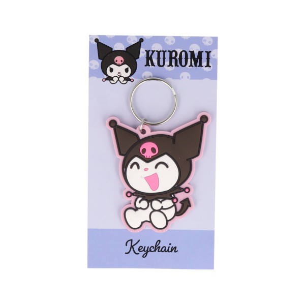Sanrio Mπρελόκ Σιλικόνης ''Kuromi''