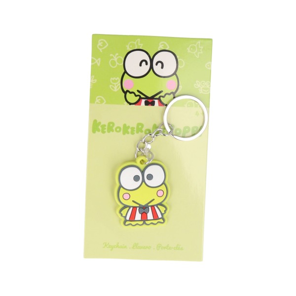 Sanrio Mπρελόκ Σιλικόνης ''Κerokerokeroppi''