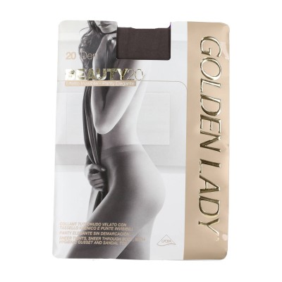 Golden Lady Beauty20 20 Den Γυναικείο Πολύ λεπτό Ελαστικό Καλσόν,Σούπερ Διάφανο Golden Lady Beauty20 20 Den Γυναικείο Πολύ λεπτό Ελαστικό Καλσόν,Σούπερ Διάφανο