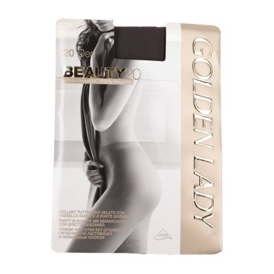 Golden Lady Beauty20 20 Den Γυναικείο Πολύ λεπτό Ελαστικό Καλσόν,Σούπερ Διάφανο