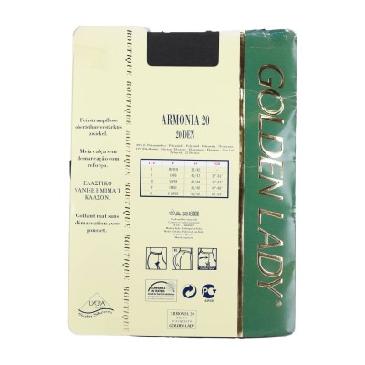 GOLDEN LADY Armonia 20 DEN Ελαστικό Vanise Ημιμάτ Καλσόν GOLDEN LADY Armonia 20 DEN Ελαστικό Vanise Ημιμάτ Καλσόν