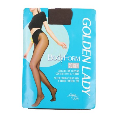 Golden Lady BodyForm 20 Den Ελαστικό Καλσόν με Παρτο Λαστέξ Κιλοτάκι