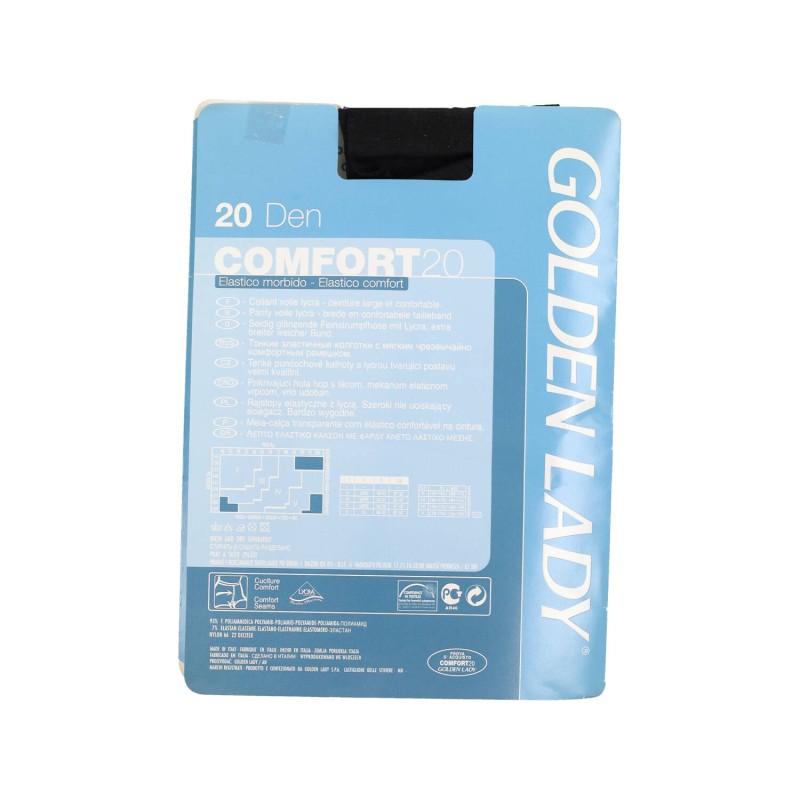 GOLDEN LADY COMFORT20 20 DEN Γυναικείο Καλσόν Λεπτό Ελαστικό με Φαρδύ Λάστιχο Μέσης GOLDEN LADY COMFORT20 20 DEN Γυναικείο Καλσόν Λεπτό Ελαστικό με Φαρδύ Λάστιχο Μέσης