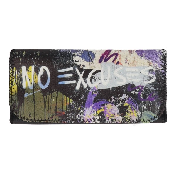 Tfar TF020 Καπνοθήκη Δερματίνη Με Μαγνητικό Κούμπωμα- No Excuses Είδη Καπνιστού