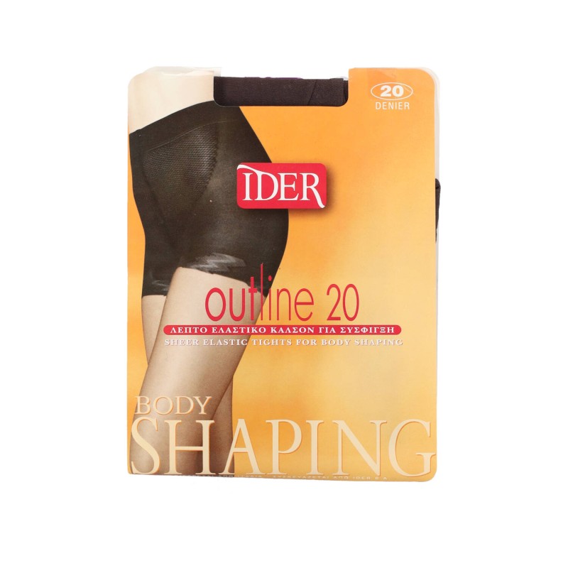 Ιder Outline Λεπτό Ελαστικό Καλσόν για Σύσφιξη 20 Den Ιder Outline Λεπτό Ελαστικό Καλσόν για Σύσφιξη 20 Den