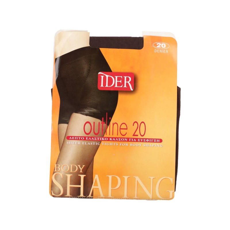 Ιder Outline Λεπτό Ελαστικό Καλσόν για Σύσφιξη 20 Den Ιder Outline Λεπτό Ελαστικό Καλσόν για Σύσφιξη 20 Den
