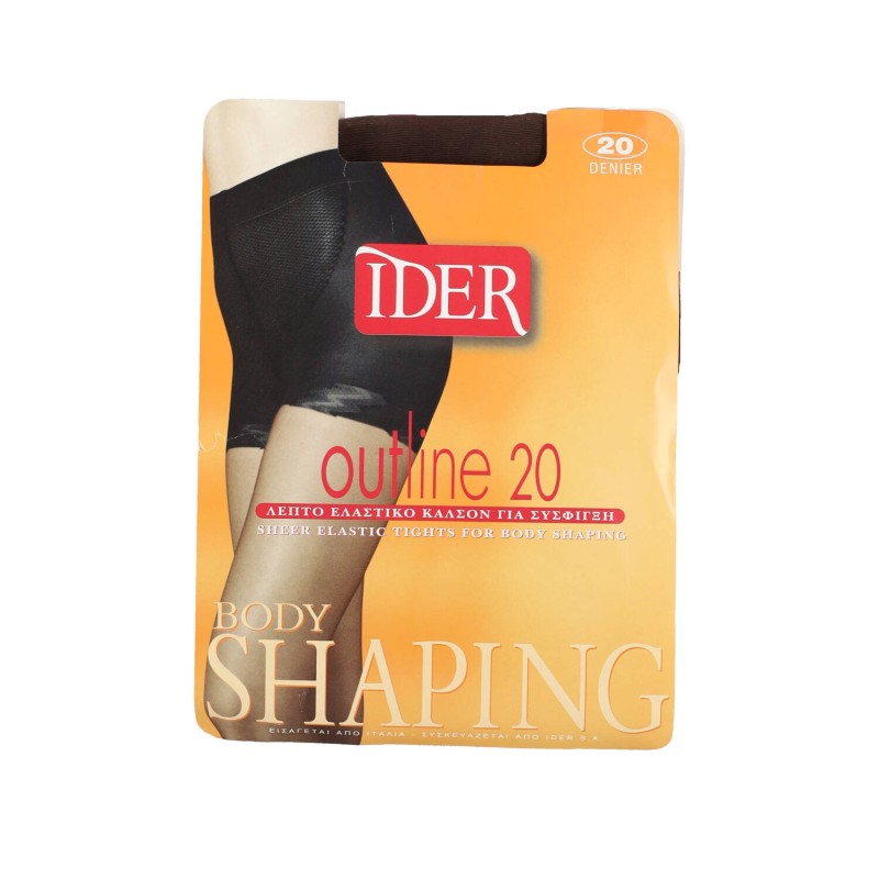 Ιder Outline Λεπτό Ελαστικό Καλσόν για Σύσφιξη 20 Den Ιder Outline Λεπτό Ελαστικό Καλσόν για Σύσφιξη 20 Den
