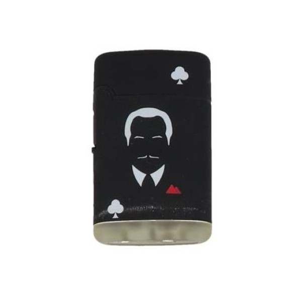 Αναπτήρας Αντιανεμικός Με Σχέδιο Mafia Cards