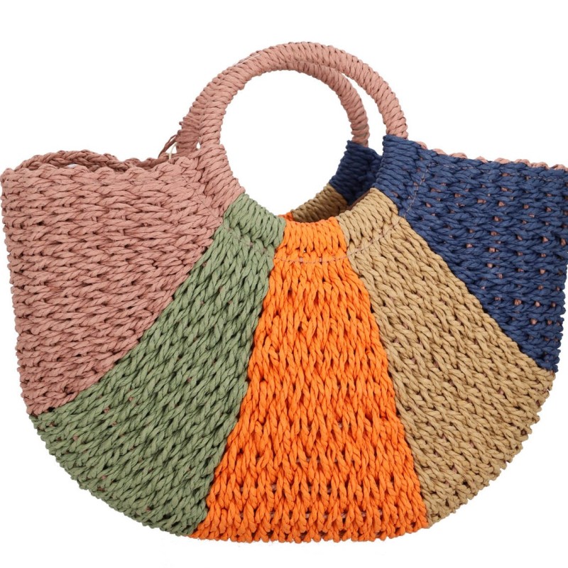 BAG TO BAG Κομψή Γυναικεία Τσάντα Παραλίας BAG TO BAG Κομψή Γυναικεία Τσάντα Παραλίας
