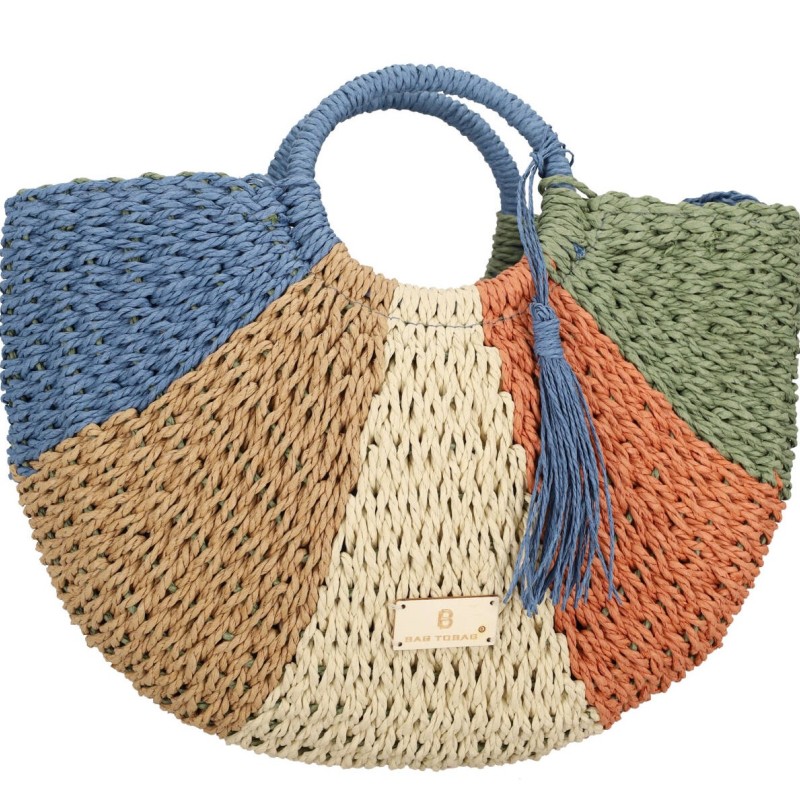 BAG TO BAG Κομψή Γυναικεία Τσάντα Παραλίας BAG TO BAG Κομψή Γυναικεία Τσάντα Παραλίας