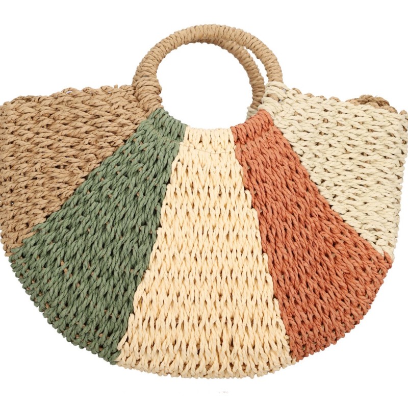BAG TO BAG Κομψή Γυναικεία Τσάντα Παραλίας BAG TO BAG Κομψή Γυναικεία Τσάντα Παραλίας