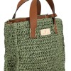 BAG TO BAG Γυναικεία Ψάθινη Tσάντα Xιαστί