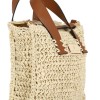 BAG TO BAG Γυναικεία Ψάθινη Tσάντα Xιαστί