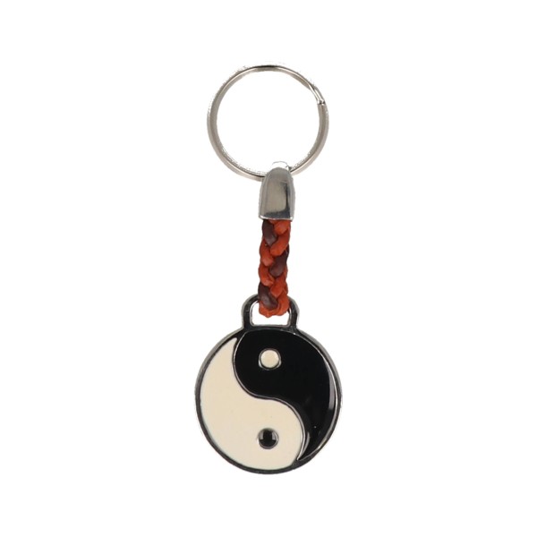 Μεταλλικό Μπρελόκ Στρόγγυλο Ying Yang