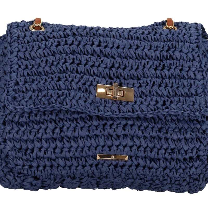 BAG TO BAG Γυναικεία Ψάθινη Τσάντα Φάκελος