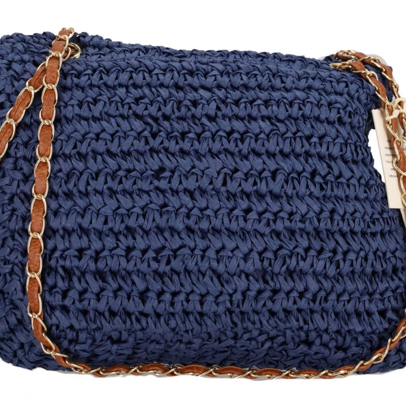 BAG TO BAG Γυναικεία Ψάθινη Τσάντα Φάκελος