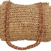 BAG TO BAG Γυναικεία Ψάθινη Τσάντα Φάκελος