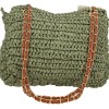 BAG TO BAG Γυναικεία Ψάθινη Τσάντα Φάκελος