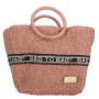 BAG TO BAG Ψάθινη Τσάντα WickerBomb