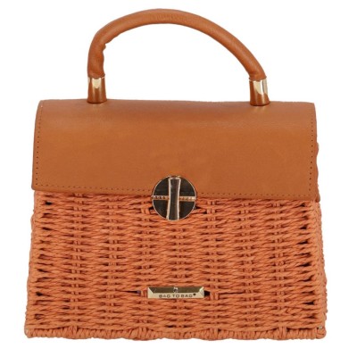 BAG TO BAG Ψάθινη Γυναικεία Τσάντα Χειρός/Ώμου