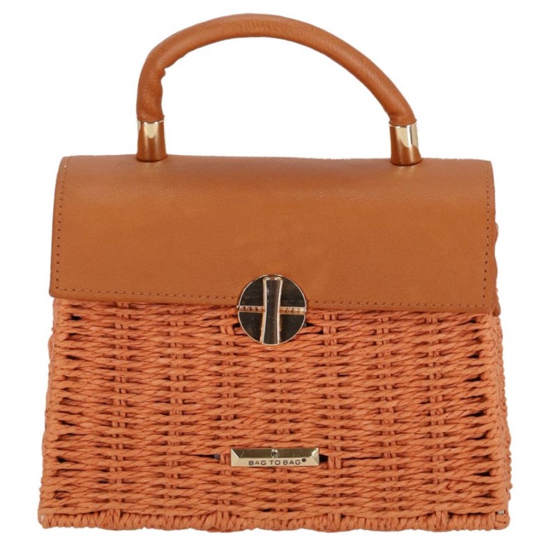 BAG TO BAG Ψάθινη Γυναικεία Τσάντα Χειρός/Ώμου BAG TO BAG Ψάθινη Γυναικεία Τσάντα Χειρός/Ώμου