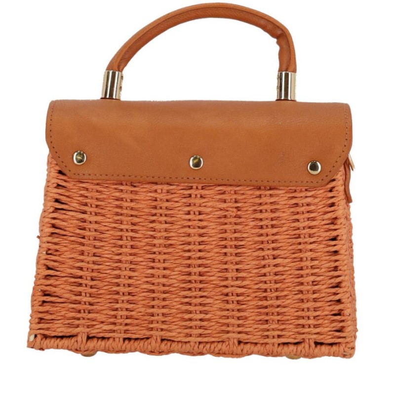 BAG TO BAG Ψάθινη Γυναικεία Τσάντα Χειρός/Ώμου BAG TO BAG Ψάθινη Γυναικεία Τσάντα Χειρός/Ώμου