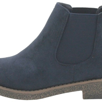 Vera Blum, Suede, Women's, Biker, Boots, Flat, Blue, Tan, Color