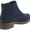 Vera Blum, Suede, Women's, Biker, Boots, Flat, Blue, Tan, Color