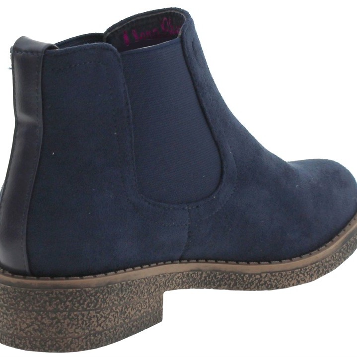 Vera Blum, Suede, Women's, Biker, Boots, Flat, Blue, Tan, Color