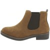Vera Blum, Suede, Women's, Biker, Boots, Flat, Blue, Tan, Color