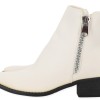 Sweet Shoes Δερμάτινα Μποτάκια με Χοντρό Τακούνι