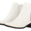 Sweet Shoes Δερμάτινα Μποτάκια με Χοντρό Τακούνι