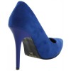Paylan Suede High Thin Heel Stiletto Heels