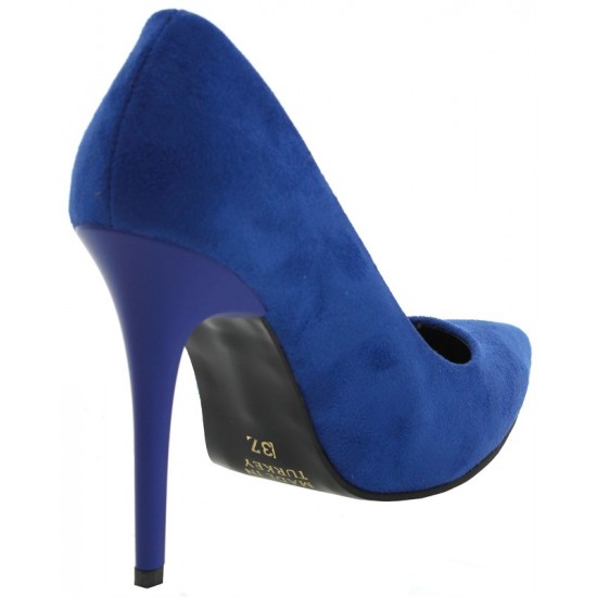 Paylan Suede High Thin Heel Stiletto Heels