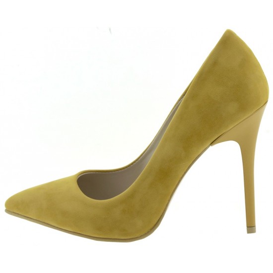 Paylan Suede High Thin Heel Stiletto Heels