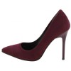 Paylan Suede High Thin Heel Stiletto Heels