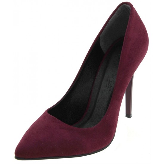 Paylan Suede High Thin Heel Stiletto Heels