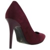 Paylan Suede High Thin Heel Stiletto Heels