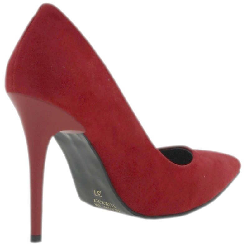 Paylan Suede High Thin Heel Stiletto Heels