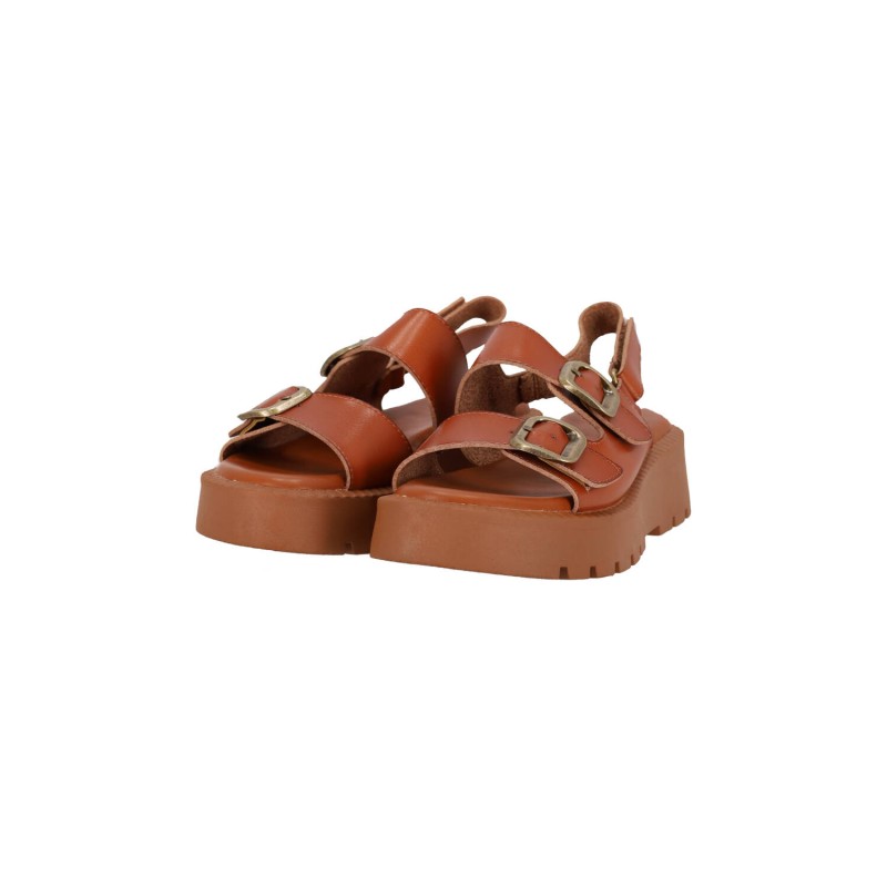 Mira Max Σανδάλια Flatform με Μπαρέτα