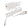 Earldom ES-202 Σετ Φόρτισης 2.4Α Με 2 θύρες USB και Καλώδιο USB σε Lightning Earldom ES-202 Σετ Φόρτισης 2.4Α Με 2 θύρες USB και Καλώδιο USB σε Lightning