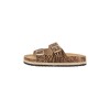 Jomix Shoes Γυναικεία Σανδάλια Flat με Διπλές Τόκες -Animal Print Jomix Shoes Γυναικεία Σανδάλια Flat με Διπλές Τόκες -Animal Print