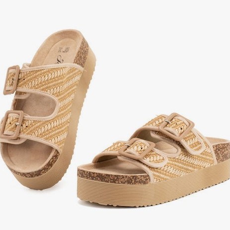 Jomix Shoes Γυναικίες Παντόφλες Ψάθινες