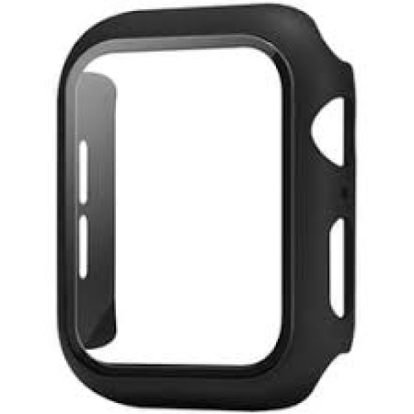Θήκη Σιλικόνης Με Προστατευτικό Γυαλί Για Apple Watch 40mm