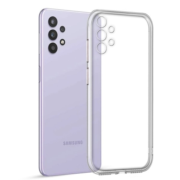 Cookover Back Cover Θήκη Σιλικόνης Διάφανη 1.5 mm (Samsung Galaxy A32 4G)