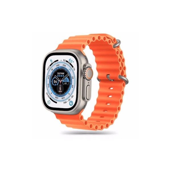 Λουράκι Σιλικόνης (Apple Watch 42mm & Apple Watch 44mm & Apple Watch 45mm & Apple Watch 49mm) Αξεσουάρ Κινητών/Tablet