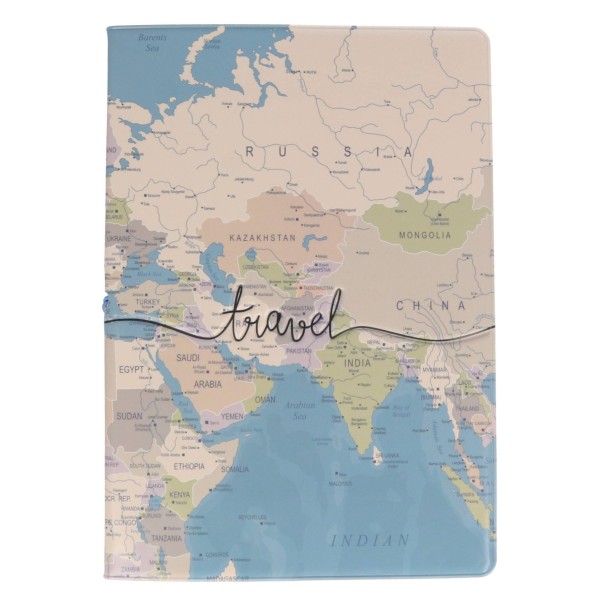 Erdom Θήκη Διαβατηρίου Με Σχέδιο Travel
