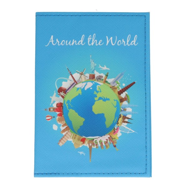 Erdom Θήκη Διαβατηρίου Με Σχέδιο Around The World Είδη Ταξιδίου