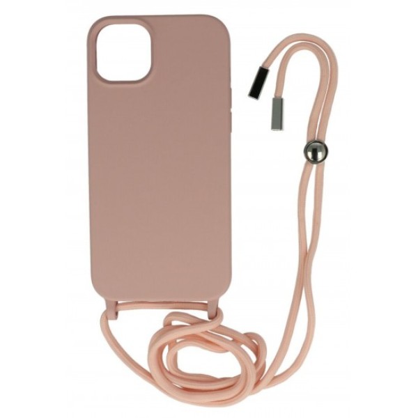 Borofone Back Cover Θήκη Σιλικόνης Με Ρυθμιζόμενο Κορδόνι (Iphone 15)